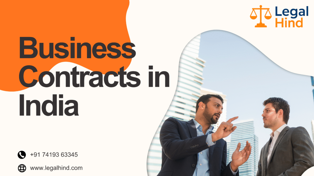 business contracts in india